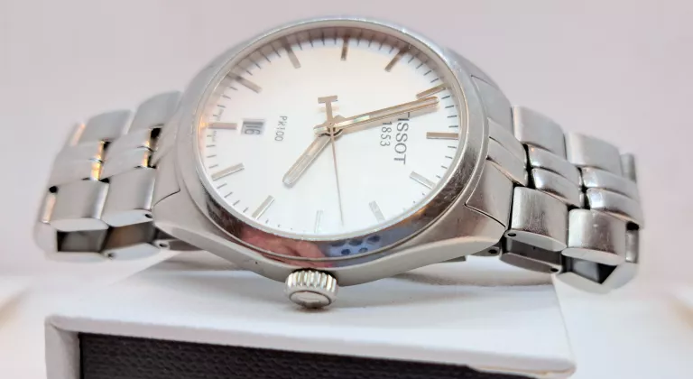 SZWAJCARSKI ZEGAREK KWARCOWY TISSOT 1853 PR 100 LADY GRAWER ŚRODEK