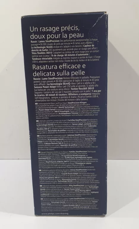 BEZPRZEWODOWA ELEKTRYCZNA MASZYNKA DO GOLENIA GOLARKA PHILIPS DO ZAROSTU
