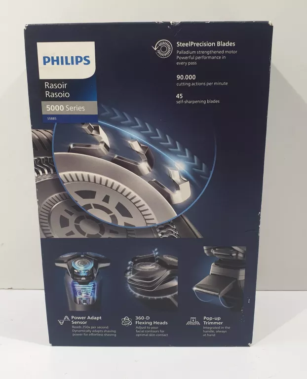 BEZPRZEWODOWA ELEKTRYCZNA MASZYNKA DO GOLENIA GOLARKA PHILIPS DO ZAROSTU