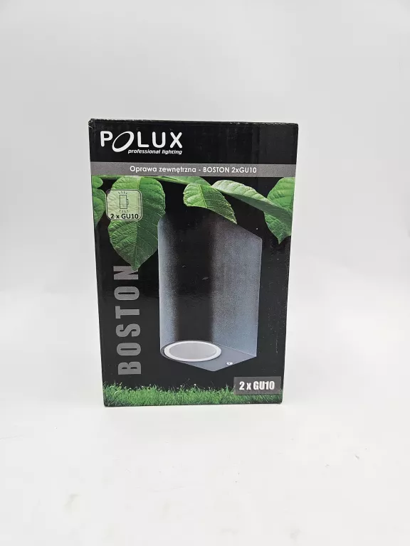 KINKIET ELEWACYJNY BOSTON CZARNY 2 X GU10