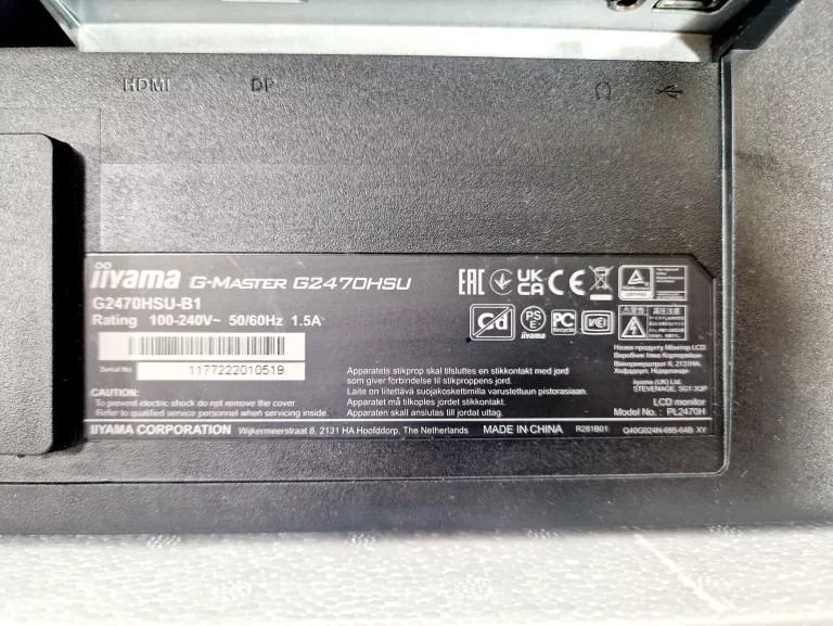 IIYAMA G2470HSU-B1 | 165HZ IPS | 24 CALE | <!!PROBLEM Z MATRYCĄ!!>
