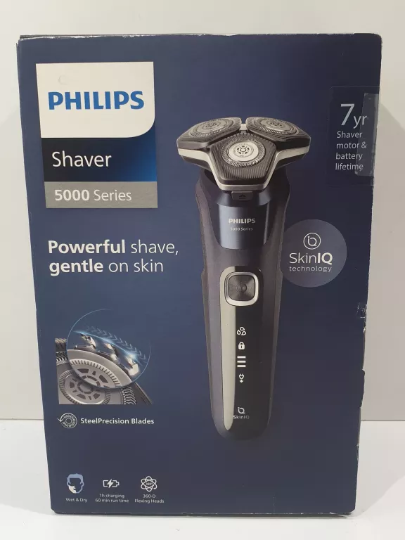 BEZPRZEWODOWA ELEKTRYCZNA MASZYNKA DO GOLENIA GOLARKA PHILIPS DO ZAROSTU