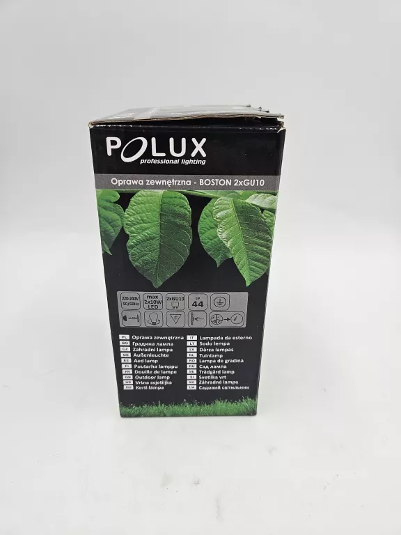 KINKIET ELEWACYJNY BOSTON CZARNY 2 X GU10