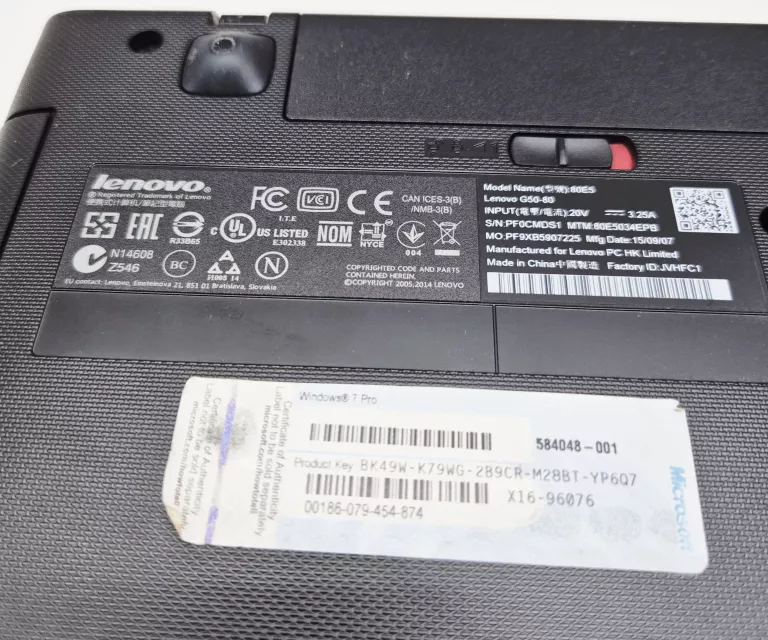 LENOVO G50-80 15,6 " INTEL CORE I7 4 GB / 1000 GB