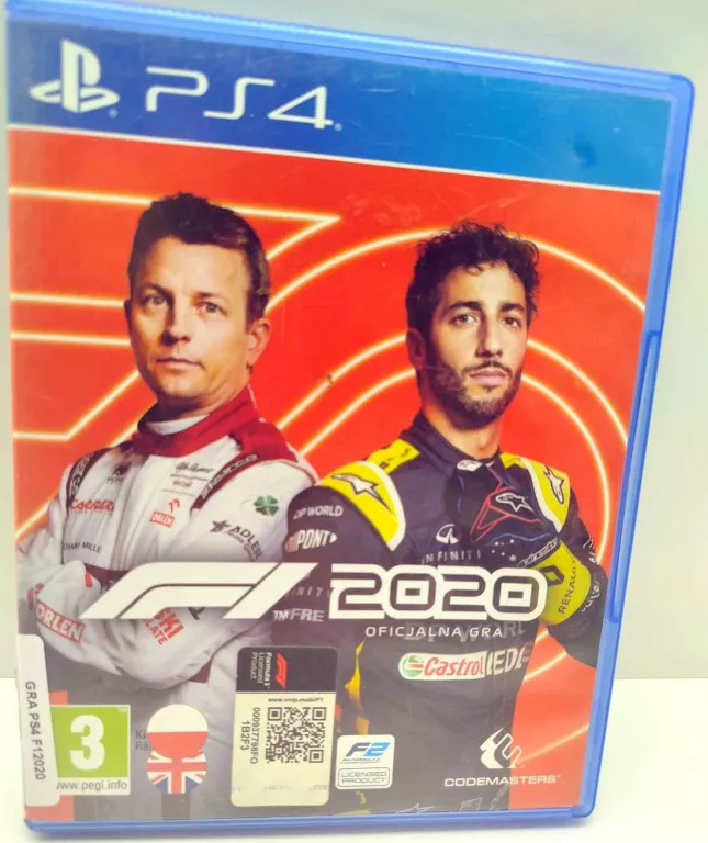 GRA PS4 F1 2020