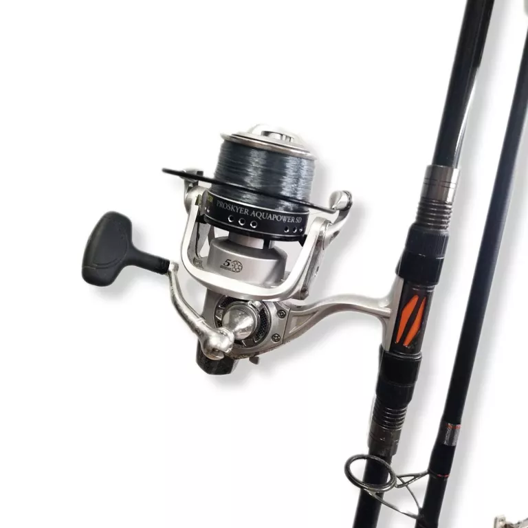 WĘDKA CAPERLAN XTREM-9 60-150G + KOŁOWROTEK RYOBI PROSKYER AQUAPOWER 6500
