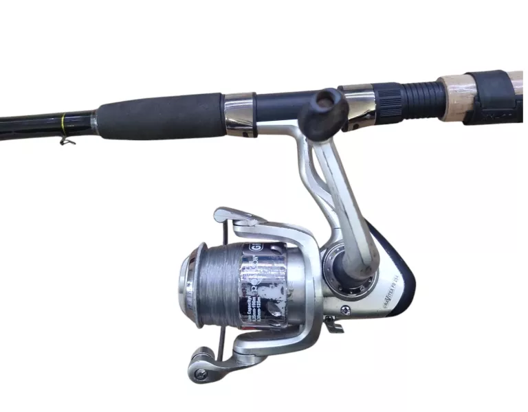 WĘDKA SPINNING JAXON 2.70M 5-25GR, KOŁOWROTEK GRAVITEX FD254