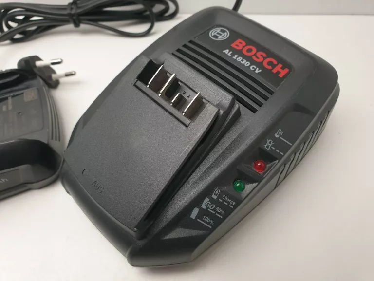 ŁADOWARKA DO AKUMULATORÓW BOSCH AL 1830 CV + AKUMULATOR 18V 1.5AH