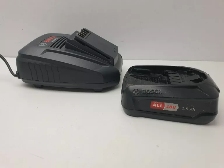 ŁADOWARKA DO AKUMULATORÓW BOSCH AL 1830 CV + AKUMULATOR 18V 1.5AH