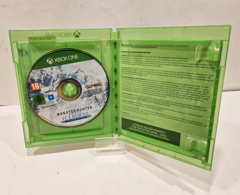 GRA NA XBOX ONE MONSTER HUNTER WORLD ICEBORNE MASTER EDITION