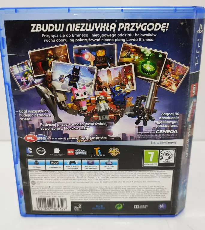 GRA PS4 LEGO PRZYGODA GRA WIDEO