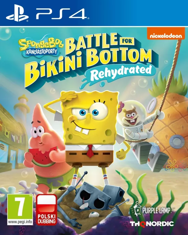 GRA PS4 SPONGEBOB KANCIASTOPORTY REHYDRATED