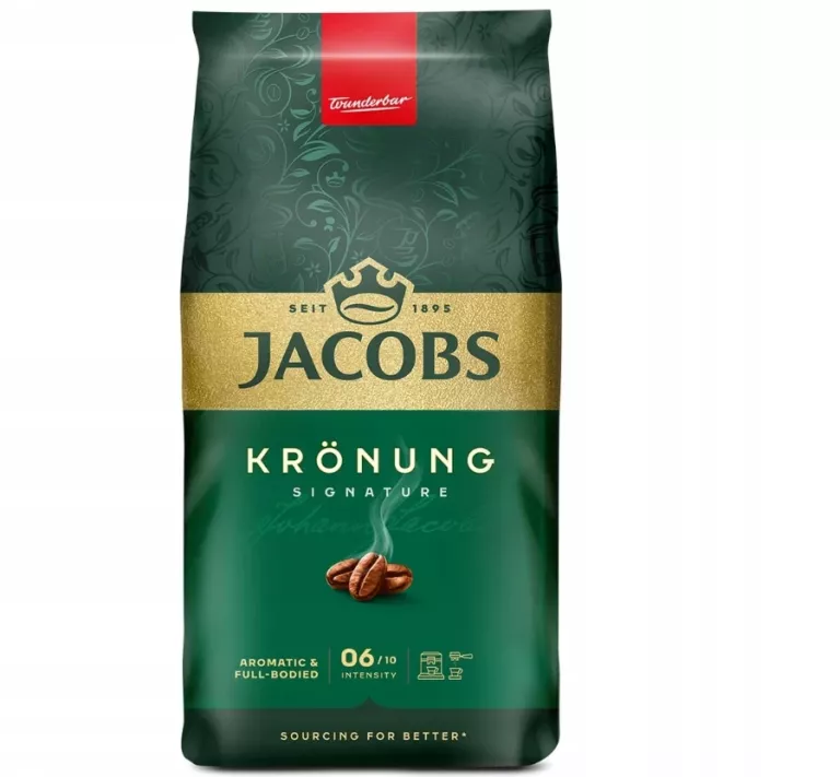 KAWA JACOBS KRÖNUNG 1KG, ZIARNA, INTENSYWNOŚĆ 6/10