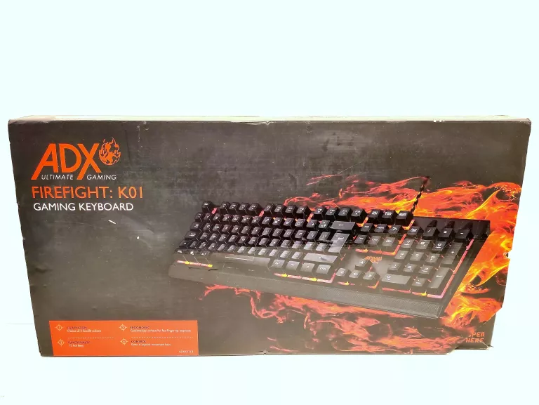 ADX FIREFIGHT K01 GAMER KLAWIATURA GAMINGOWA