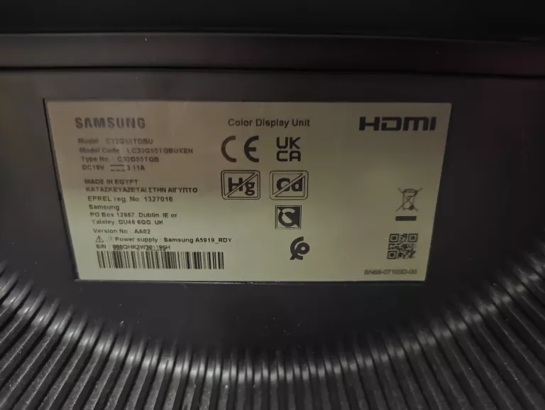 MONITOR SAMSUNG ODYSSEY G5 32 CALE KARTON FAKTURA