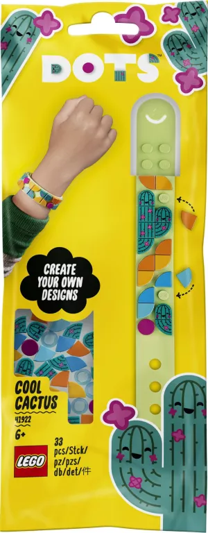 LEGO DOTS 41922 BRANSOLETKA - SZALONY KAKTUS