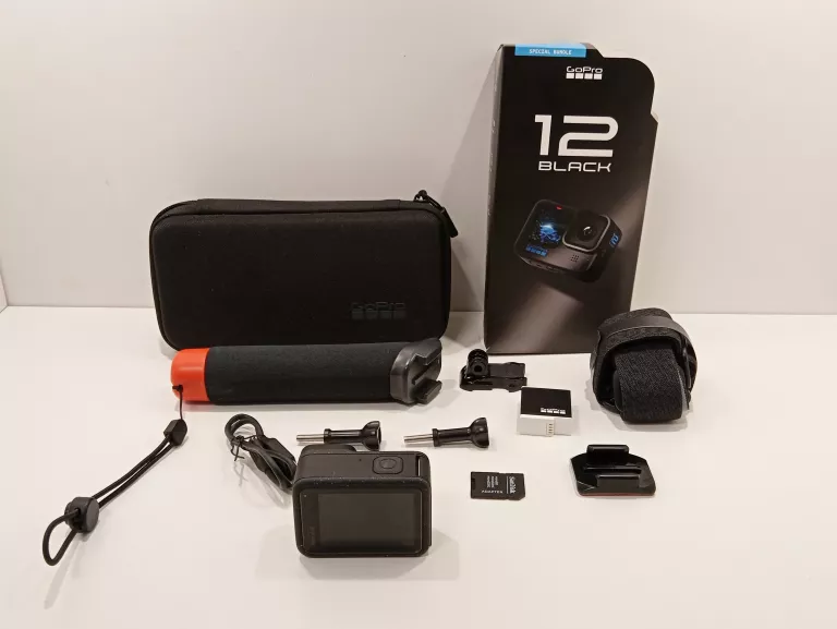 KAMERA SPORTOWA GO PRO 12 BLACK GWARANCJA !!!! DO 28.11.2025 R