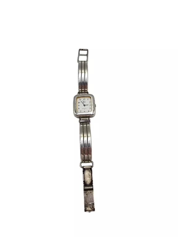 ZEGAREK SREBRNY 925 Q&Q QUARTZ