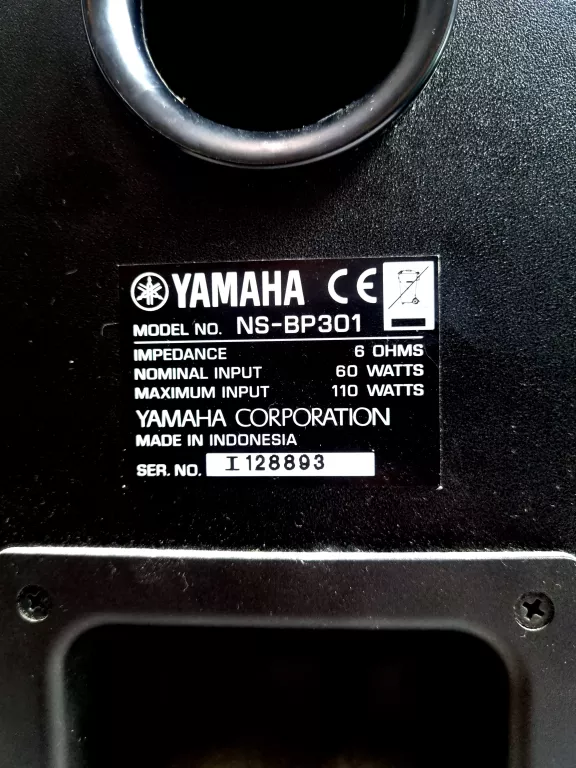 2 GŁOŚNIKI PASYWNE YAMAHA NS-BP301