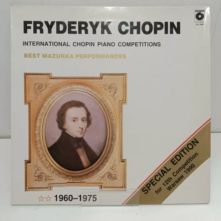 PŁYTA WINYLOWA CHOPIN BEST MAZURKA PERFORMANCES 1960-1975