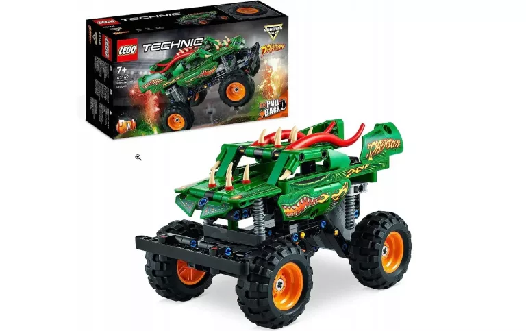 KLOCKI LEGO TECHNIC 42149 MONSTER JAM DRAGON 7 +