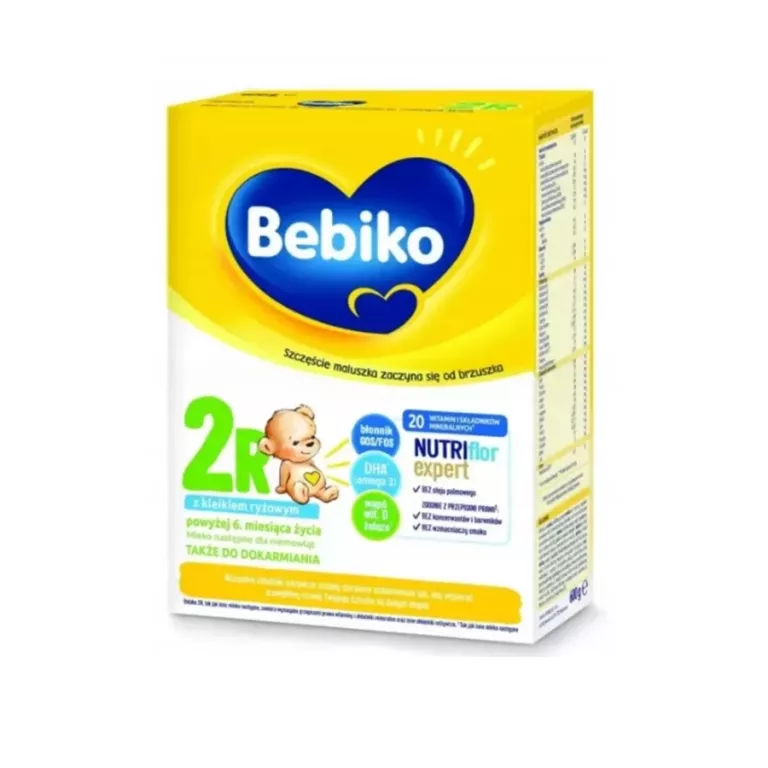 BEBIKO 2R 600G MLEKO MODYFIKOWANE MLEKO NASTĘPNE 7 - 12 MIESIĘCY