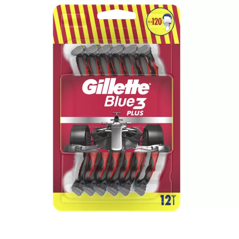 MASZYNKI DO GOLENIA GILLETTE BLUE 3 PLUS 12SZT. 8700216148146