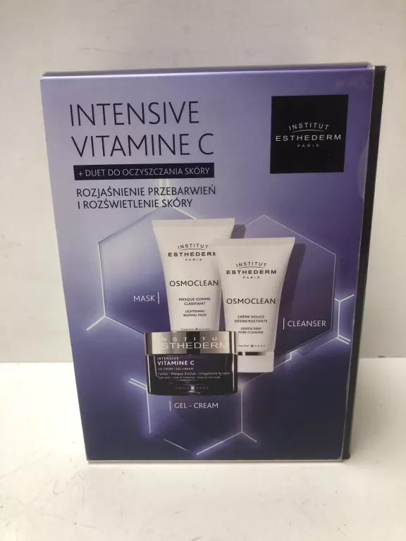 ESTHEDERM INTENSIVE VITAMINE C ŻEL- KREM, 50ML+ CLEANSER 75ML + MASK 75ML