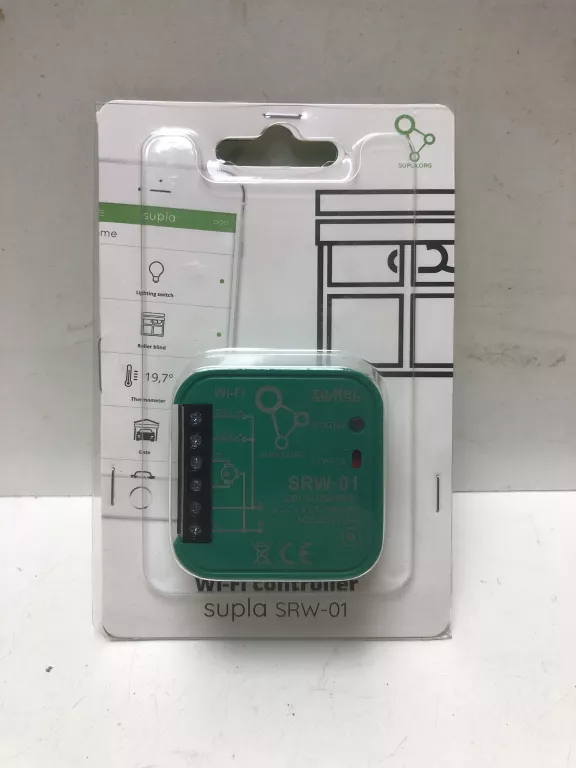 MODUŁ STEROWANIA BRAMAMI WIFI SUPLA SRW-01 INTELIGENTNY DOM SMART HOME