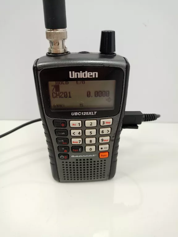 SKANER CZĘSTOTLIWOŚCI NASŁUCH CB RADIO AIR UHF VHF UNIDEN UBC125XLT