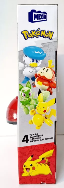 MEGA POKEMON KLOCKI PLASTIKOWE HPX92 + POKEBALL