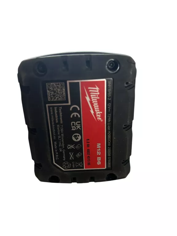 AKUMULATOR MILWAUKEE M12 B6 6AH