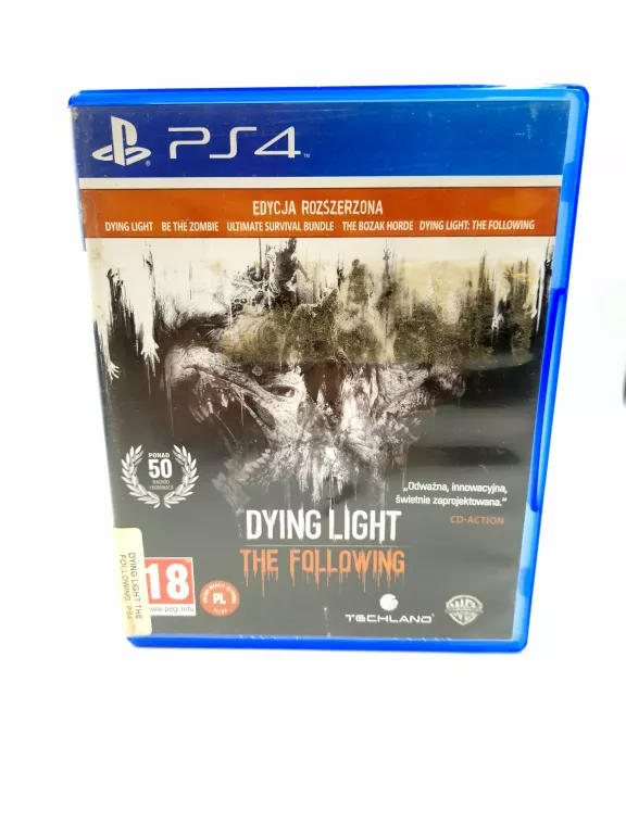 DYING LIGHT THE FOLLOWING PS4