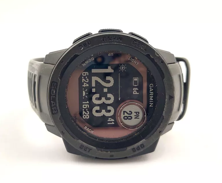 ZEGAREK GARMIN INSTINCT SOLAR MIL-STD-810G /ŁADOWARKA