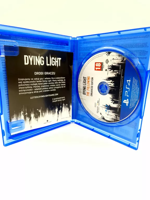 DYING LIGHT THE FOLLOWING PS4