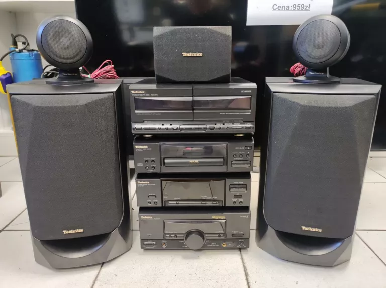 WIEŻA TECHNICS ST-CH570 5 GŁOŚNIKÓW