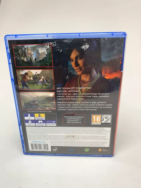 PS4 UNCHARTED ZAGINIONE DZIEDZICTWO