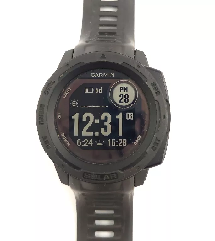 ZEGAREK GARMIN INSTINCT SOLAR MIL-STD-810G /ŁADOWARKA