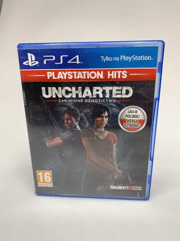 PS4 UNCHARTED ZAGINIONE DZIEDZICTWO