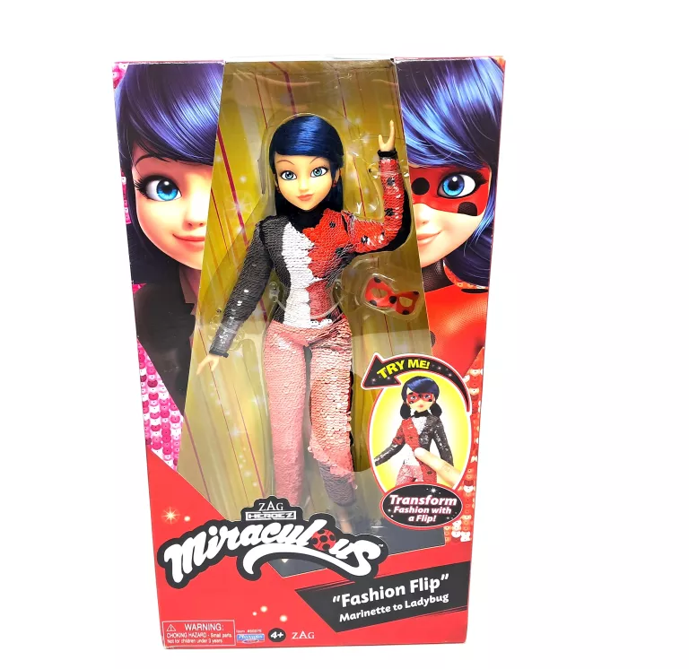 LALKA MIRACULOUS: BIEDRONKA I CZARNY KOT PLAYMATES