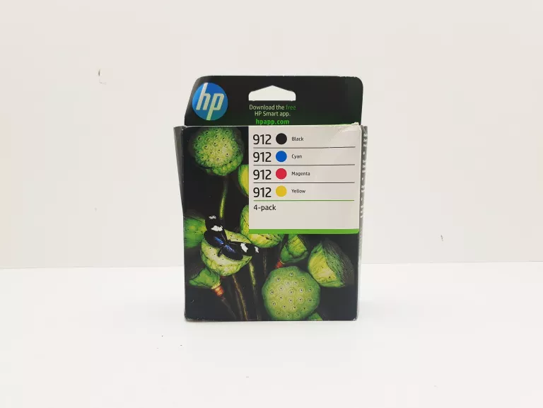 ZESTAW TUSZÓW HP 912 CMYK 4-PACK CZARNY NIEBIESKI PURUROWY ŻÓŁTY