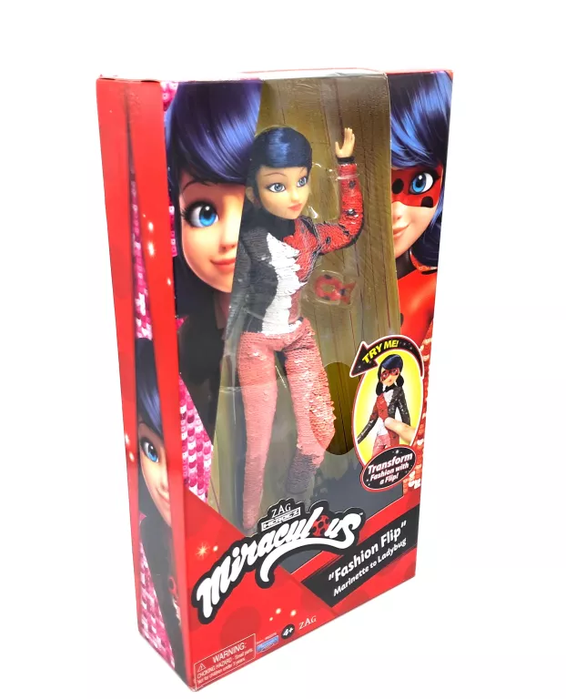 LALKA MIRACULOUS: BIEDRONKA I CZARNY KOT PLAYMATES