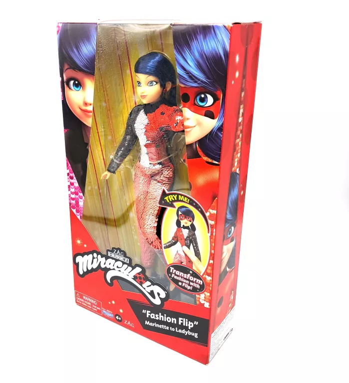LALKA MIRACULOUS: BIEDRONKA I CZARNY KOT PLAYMATES