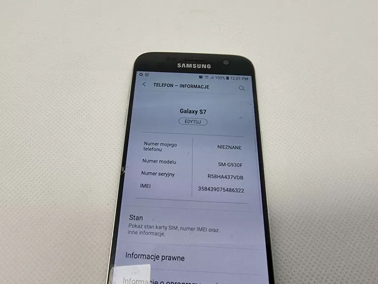SAMSUNG GALAXY S7 BEZ SIMLOCKA