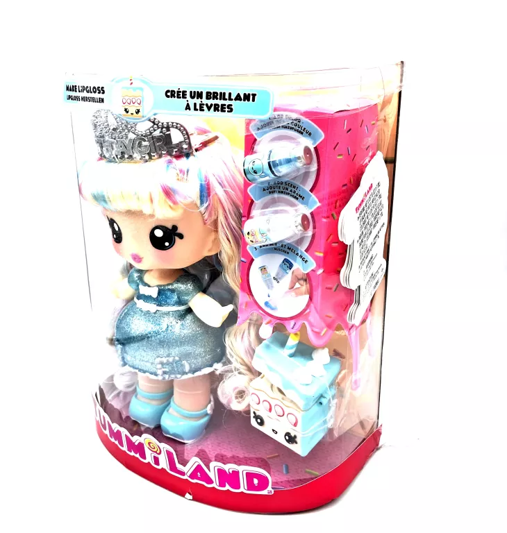 LALKA YUMMILAND CALLIE BIRTHDAY CAKE BŁYSZCZYK DIY TORT URODZINOWY