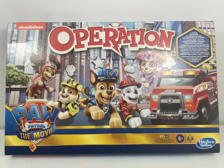 HASBRO GRA OPERACJA PSI PATROL PIESKI JADĄ Z POMOCĄ ZRĘCZNOŚCIOWA PLANSZOW