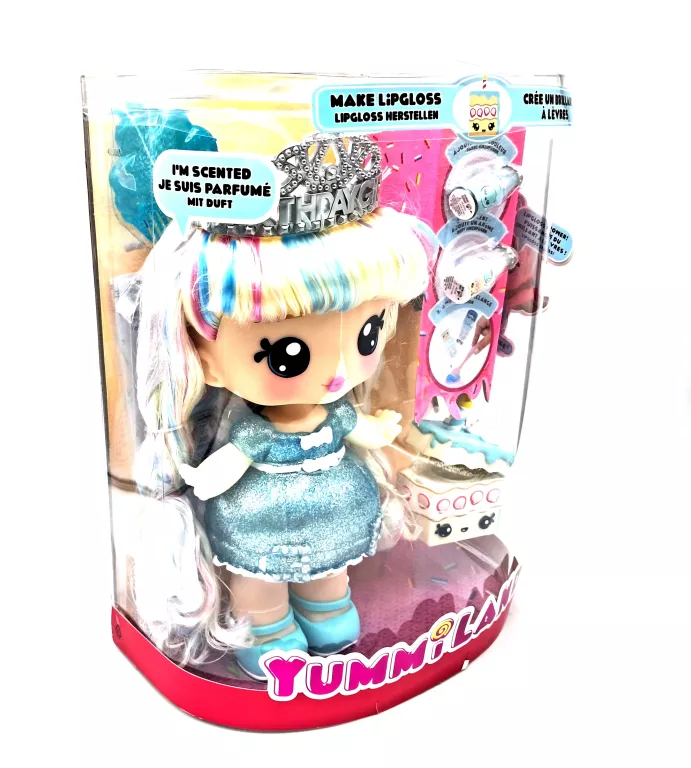 LALKA YUMMILAND CALLIE BIRTHDAY CAKE BŁYSZCZYK DIY TORT URODZINOWY