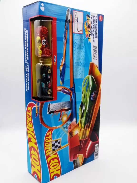 TOR SAMOCHODOWY MATTEL HOT WHEELS PODWÓJNY ZJAZD