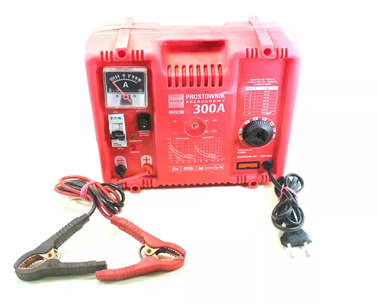 PROSTOWNIK KUKLA 12V 20A Z ROZRUCHEM 300A