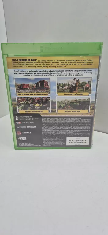 GRA NA XBOX ONE FARMING SIMULATOR 19